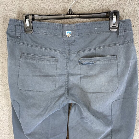 Kuhl Spire Roll-Up  Women’s Sz 8 Mid-Rise Casual Outdoors Hiking Blue Distressed - Picture 4 of 12